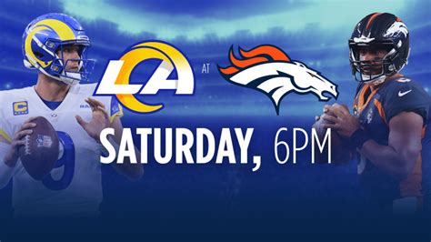 Watch on FOX 5: Rams vs. Broncos preseason game